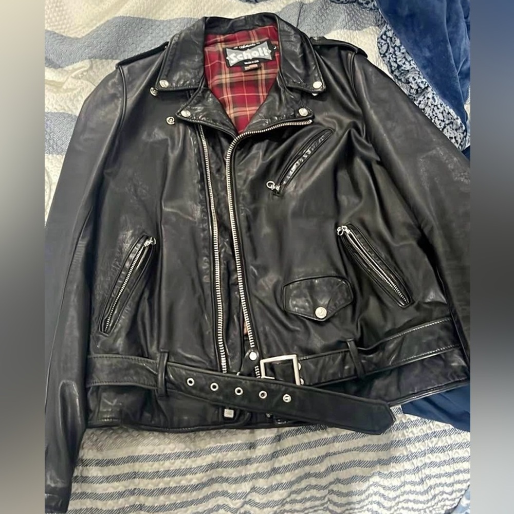 Schott NYV 626VN like new tried one time size L